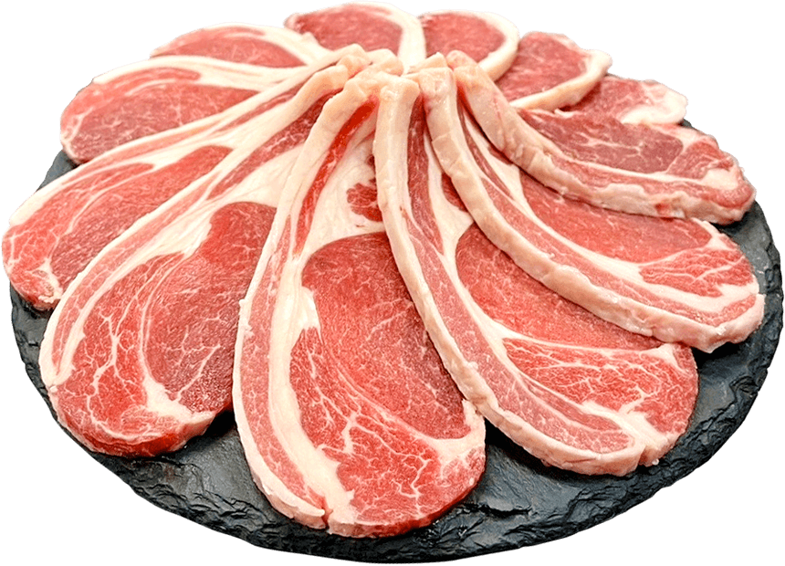 アカヤジンギスカン自慢のラム肉